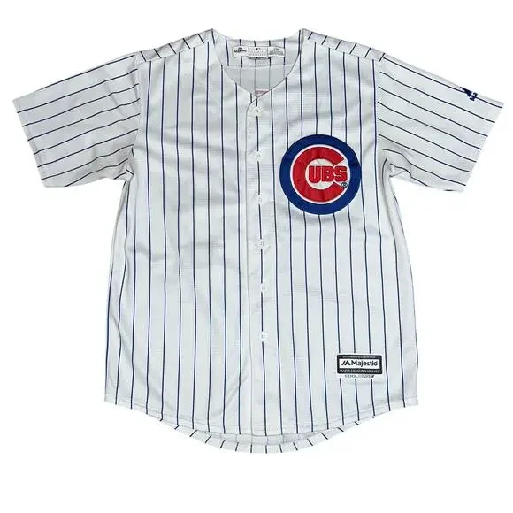 Majestic MLB Chicago Cubs Anthony Rizzo #44 baseball Jersey youth size large - Picture 1 of 7